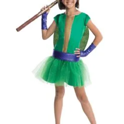 Donatello Deluxe Tutu Costume For Kids - Nickelodeon Teenage Mutant Ninja Turtles