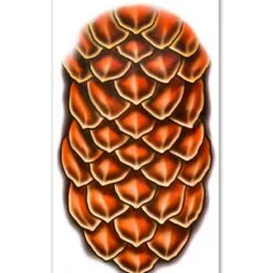 Dragon Scales Large Temporary Tattoo Kit