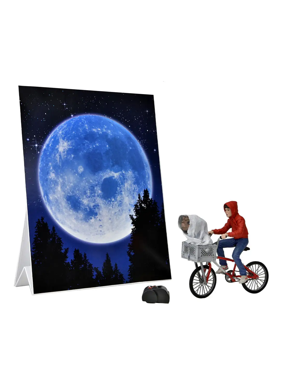 E.T. & Elliot On Bicycle - 7" Scale Action Figurine - E.T. The Extra Terrestrial - NECA Collectibles - Image 5