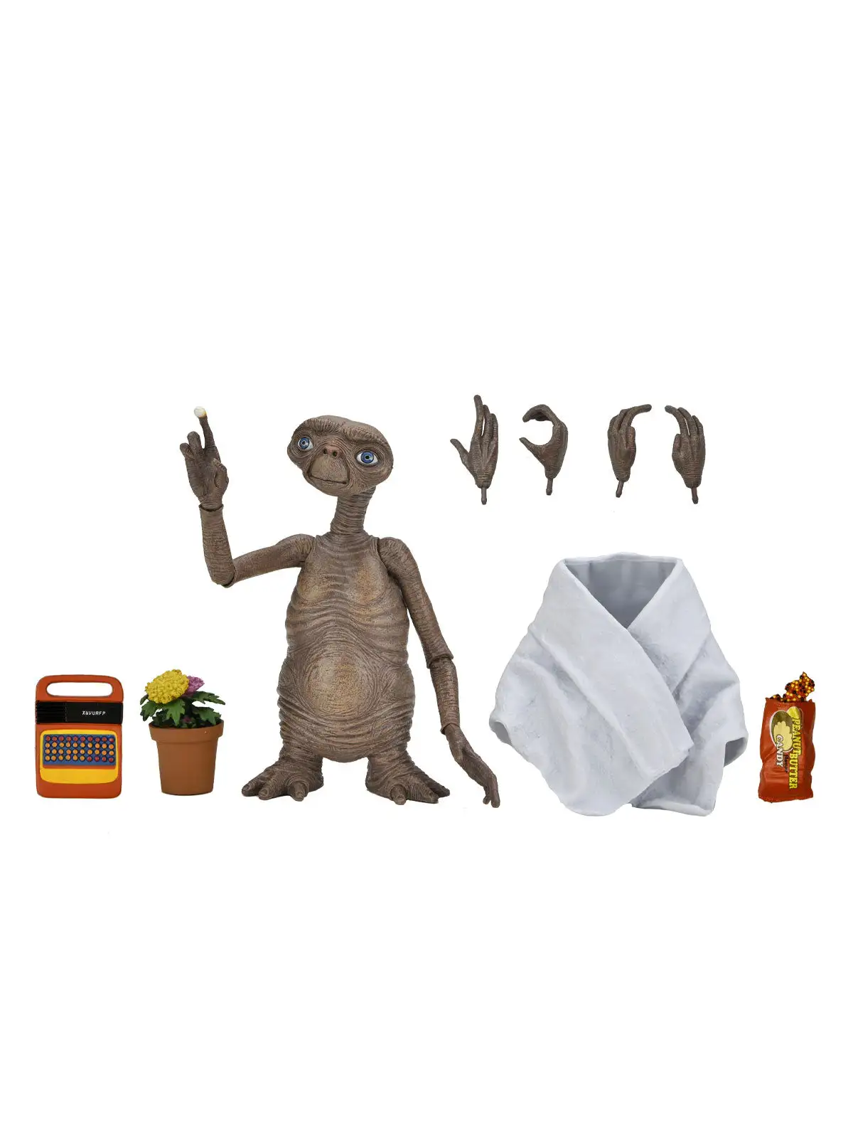 E.T. Ultimate 40th Anniversary - 7" Scale Action Figurine - E.T. The Extra-Terrestrial - NECA Collectibles