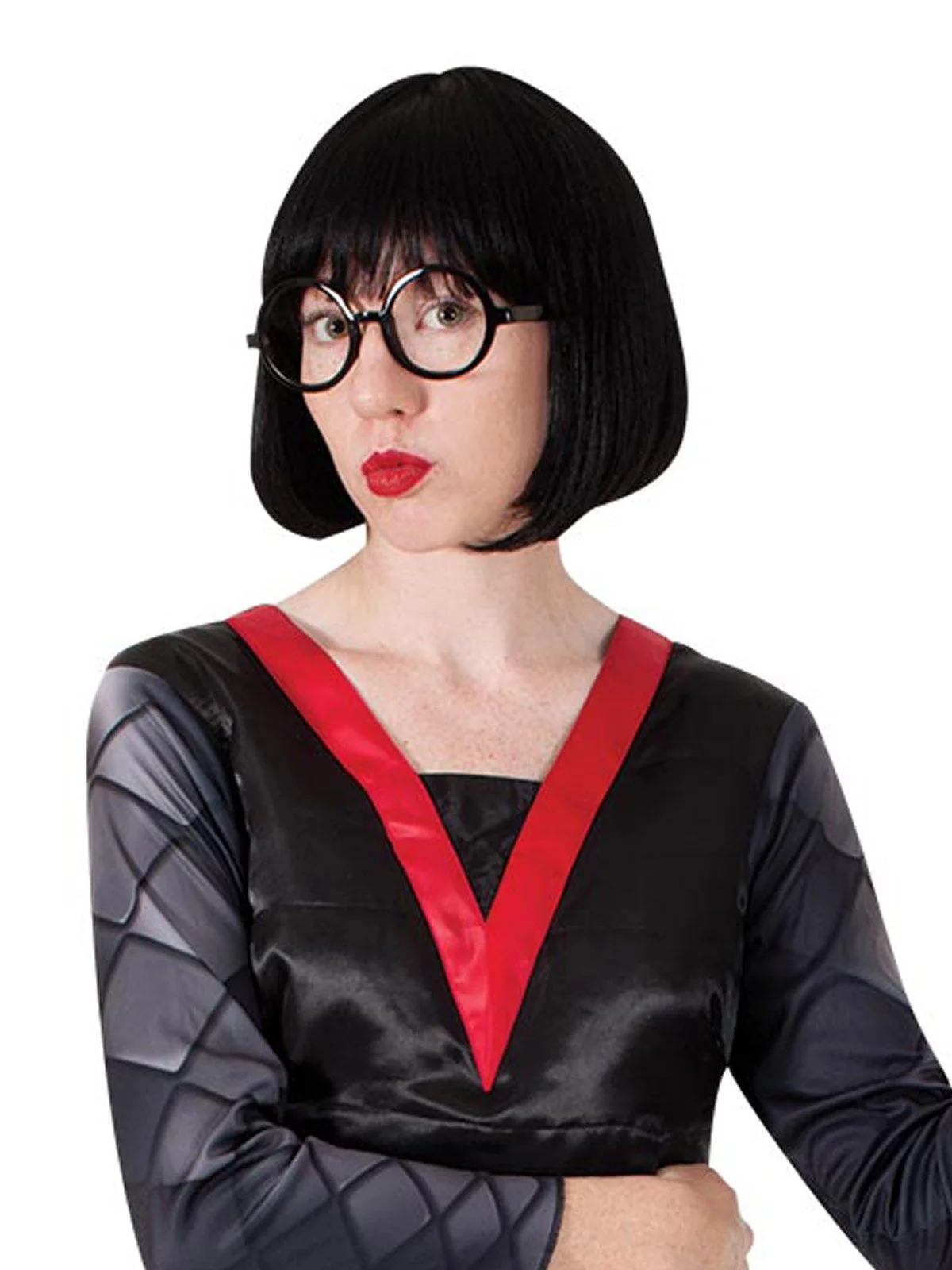 Edna Mode Deluxe Costume For Adults - Disney Pixar The Incredibles - Image 2