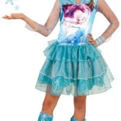Elsa Hooded Tutu Costume For Kids - Disney Frozen