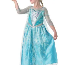 Elsa Premium Costume For Kids - Disney Frozen