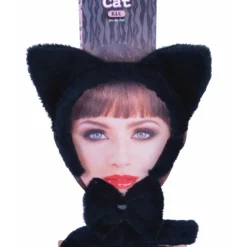 Black Cat Costume Kit For Adults
