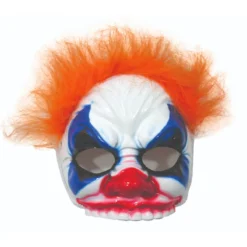Evil Clown Mask With Hair