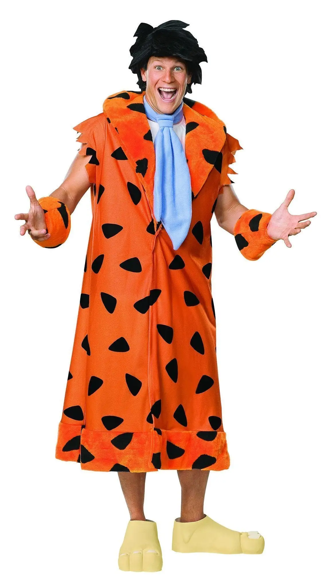 Fred Flintstone Deluxe Costume For Adults - Warner Bros The Flintstones