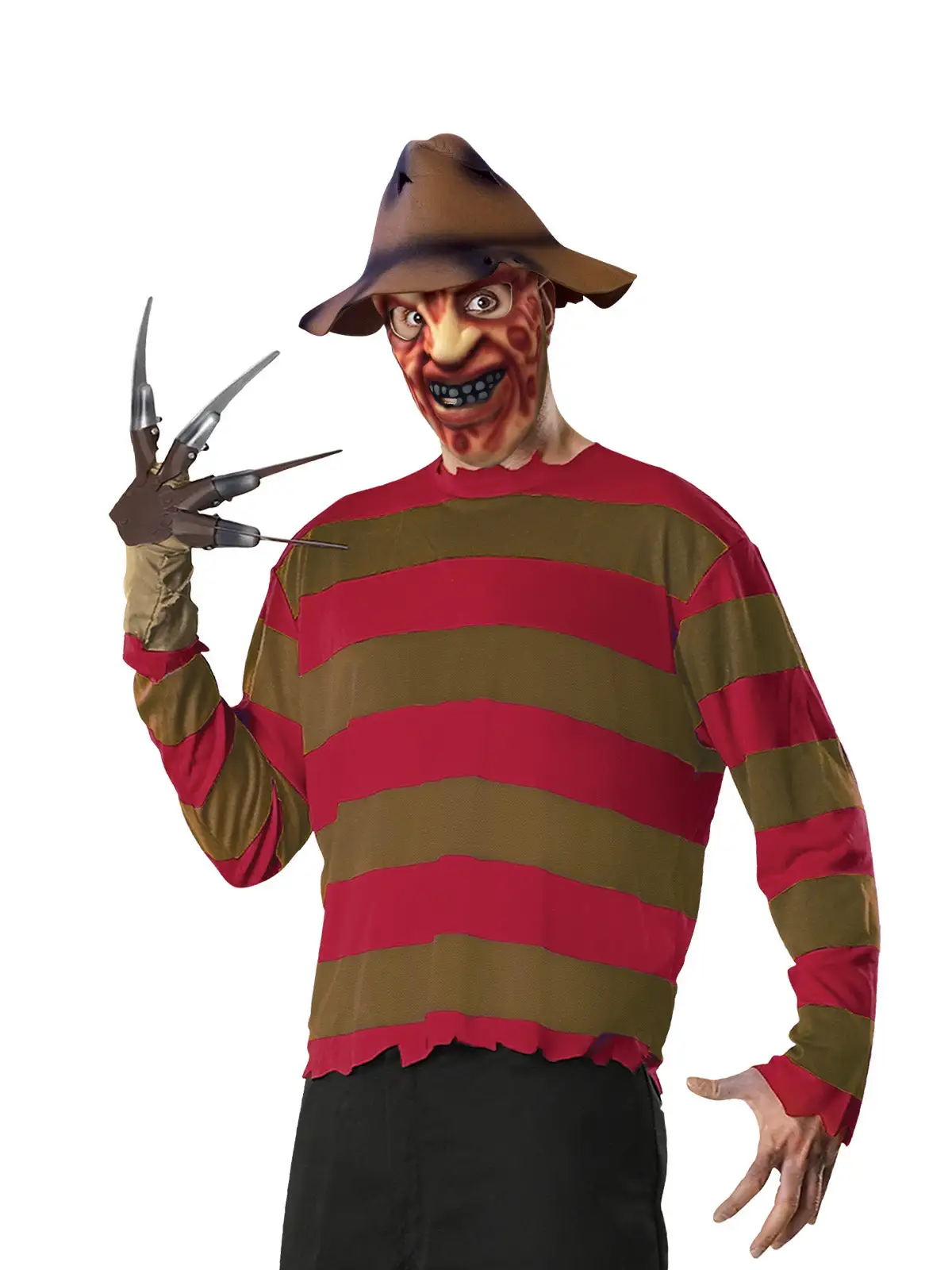 Freddy Krueger Costume Set For Adults - Warner Bros Nightmare On Elm St