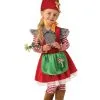 Garden Gnome Girl Costume For Toddlers & Kids