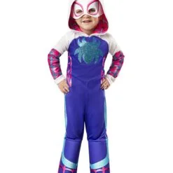 Ghost Spider Deluxe Costume For Toddlers - Marvel Spidey & His Amazing Friends