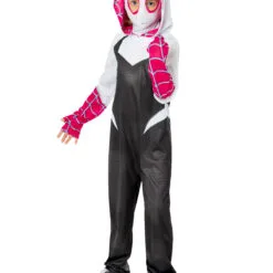 Ghost Spider Spider-Verse Deluxe Costume For Kids - Marvel Spider-Man