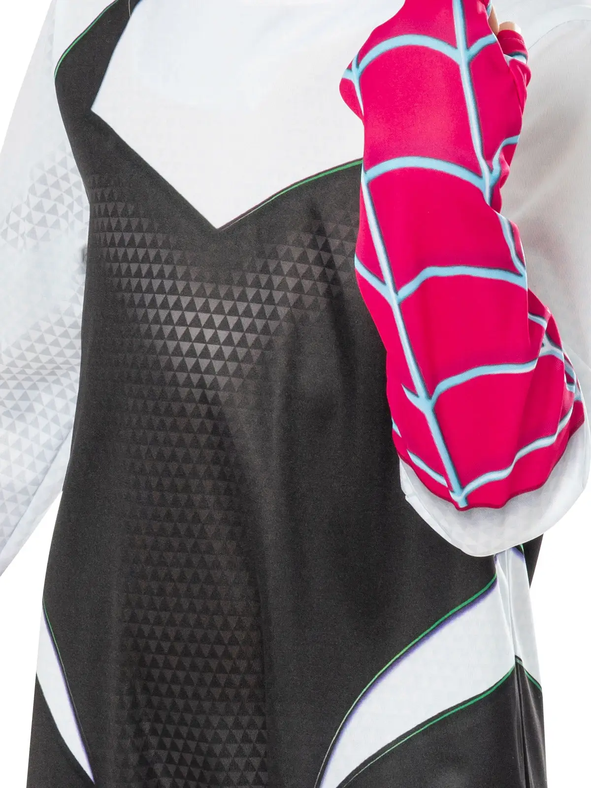 Ghost Spider Spider-Verse Deluxe Costume For Kids - Marvel Spider-Man - Image 3