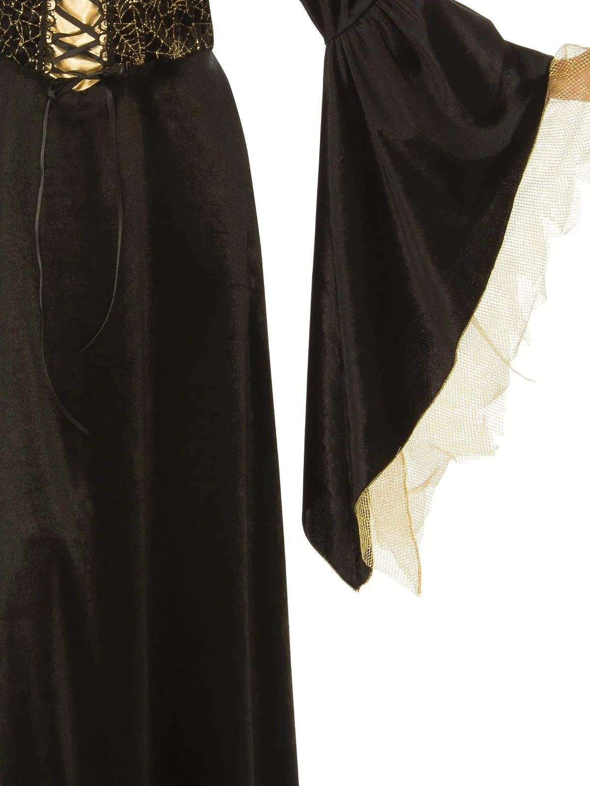 Golden Web Witch Costume For Adults - Image 3