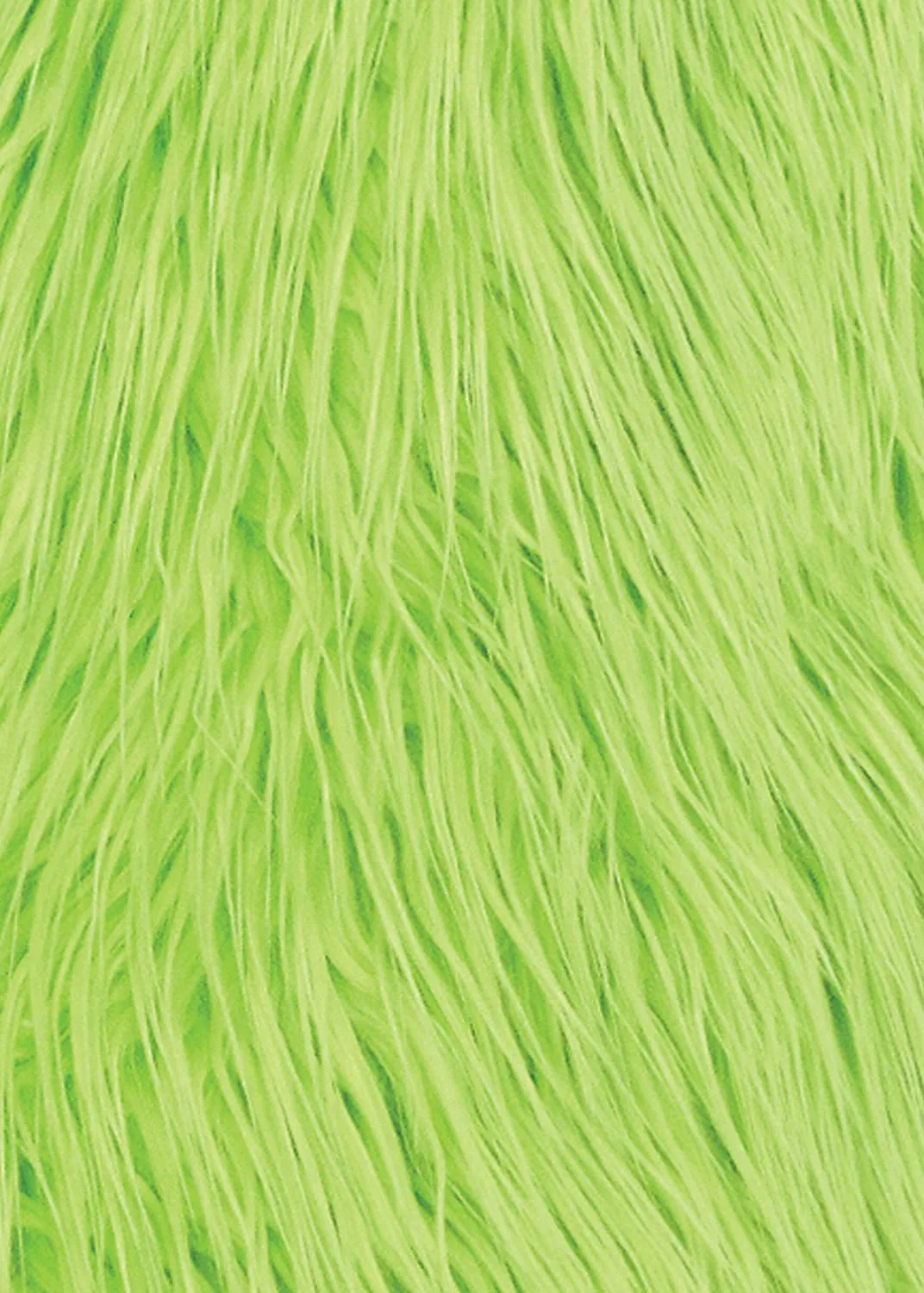 LEG AVENUE Green Furry Leg Warmers For Adults - Image 3