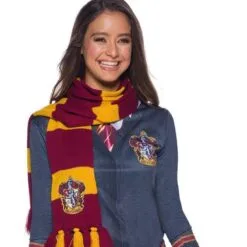 Gryffindor Deluxe Scarf For Kids - Warner Bros Harry Potter