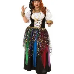 Gypsy Lady Plus Size Costume For Adults