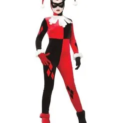 Harley Quinn Comic Book Costume For Adults - Warner Bros DC Comics