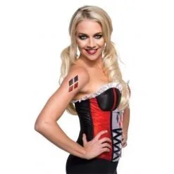 Harley Quinn Glitter Tattoo - Warner Bros DC Comics