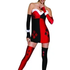 Harley Quinn Secret Wishes Costume For Adults - Warner Bros DC Comics
