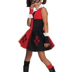 Harley Quinn Tutu Costume For Kids - Warner Bros DC Comics