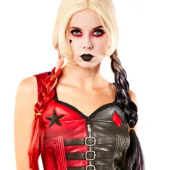 Harley Quinn Wig For Adults - Warner Bros Suicide Squad 2