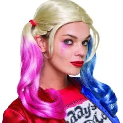 Harley Quinn Wig For Adults - Warner Bros Suicide Squad