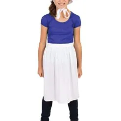 Historical Bonnet & Apron Set For Kids