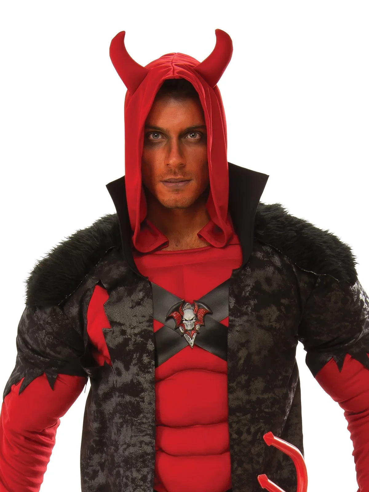 Horned Devil Costume For Adults - Image 2