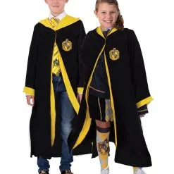 Hufflepuff Robe For Kids - Warner Bros Harry Potter