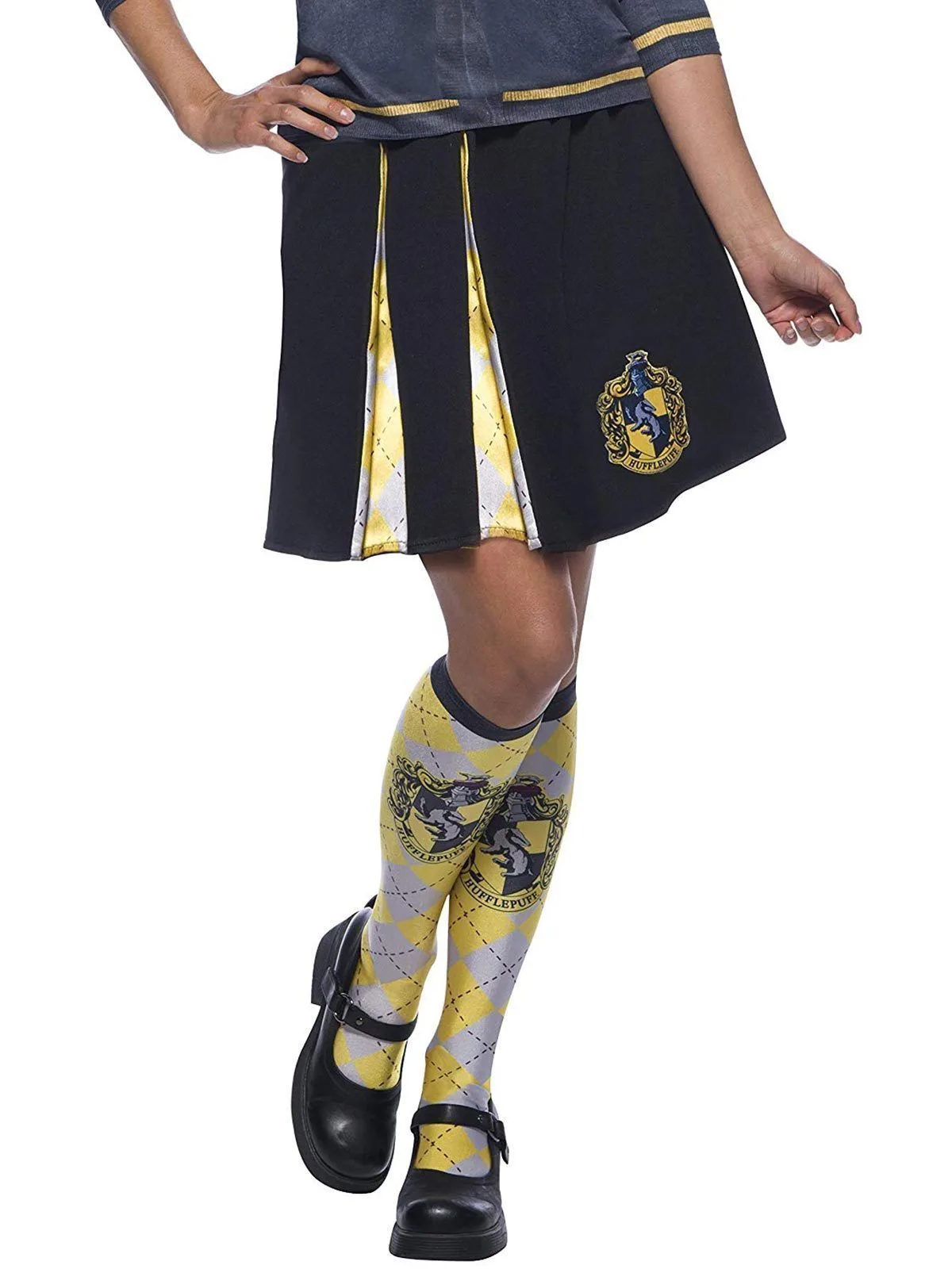 Hufflepuff Skirt For Adults - Warner Bros Harry Potter - Image 2