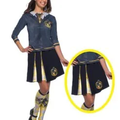 Hufflepuff Skirt For Adults - Warner Bros Harry Potter