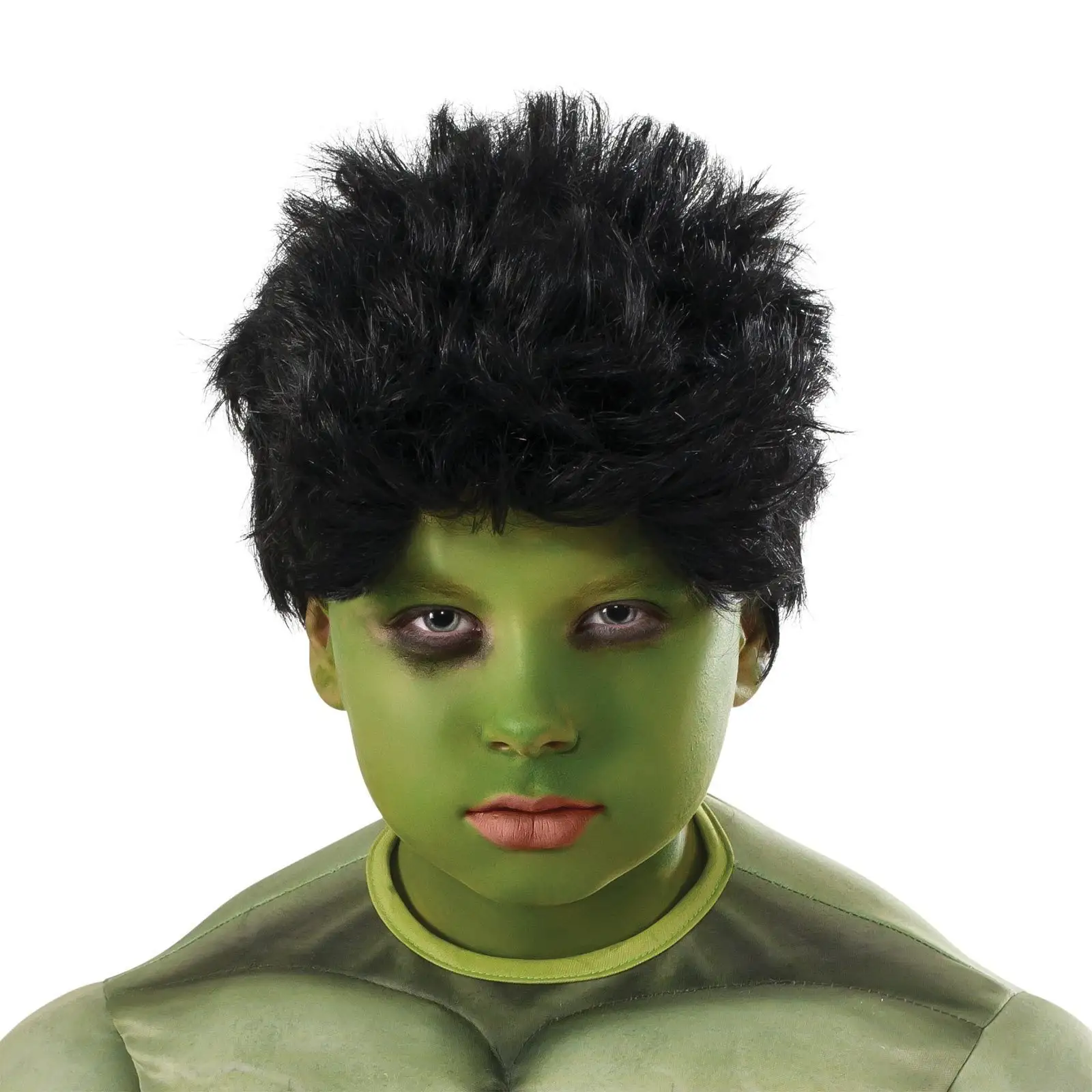 Hulk Wig For Kids - Marvel Avengers - Image 2