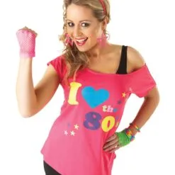 I Love The 80s T-Shirt For Adults