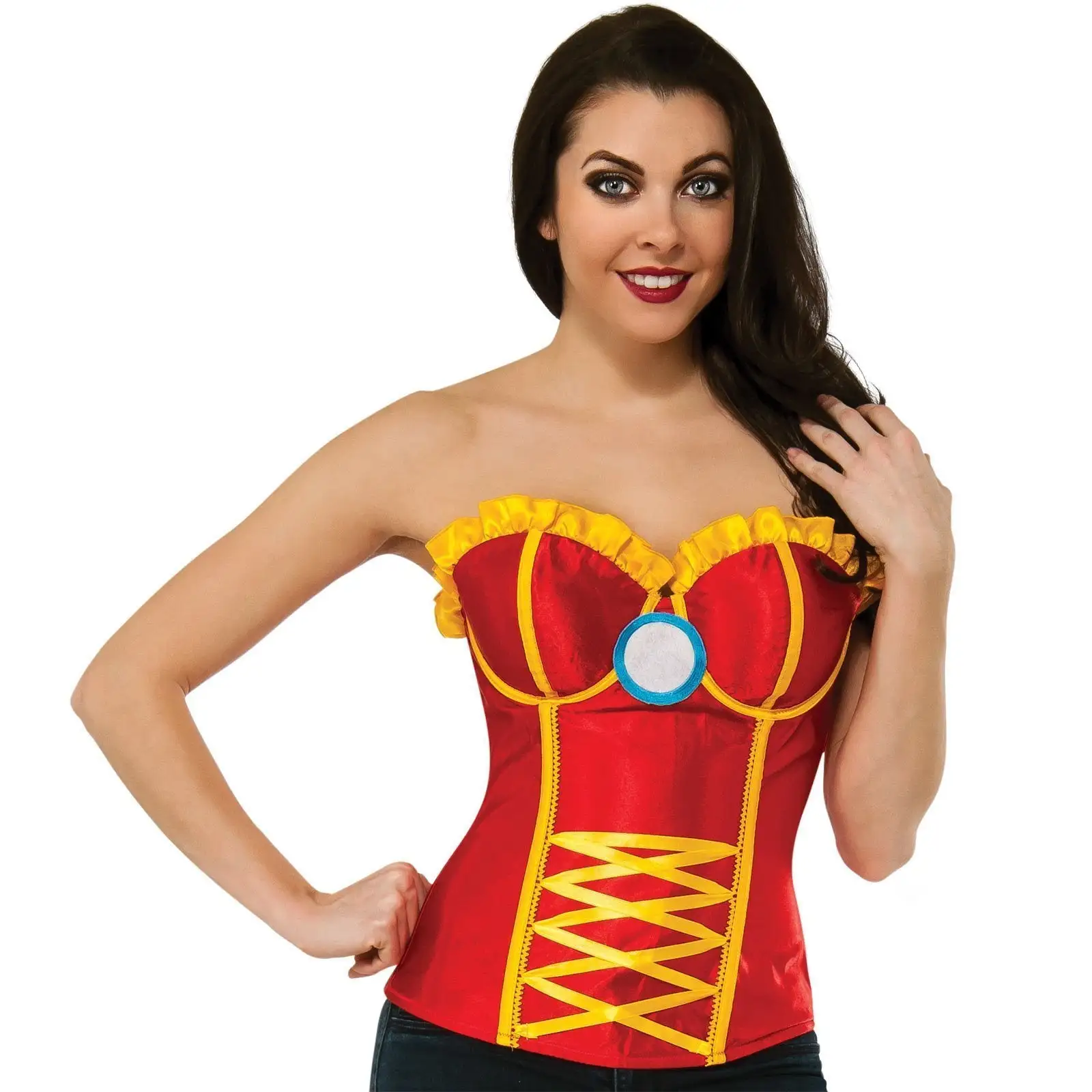 Iron Rescue Ribboned Corset For Adults - Marvel Avengers - Image 2