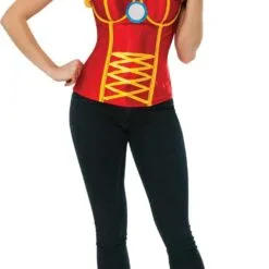 Iron Rescue Ribboned Corset For Adults - Marvel Avengers