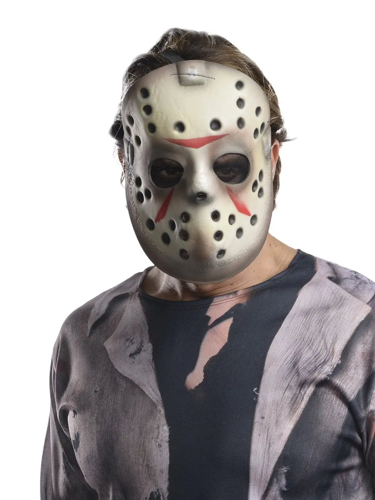 Jason Voorhees Deluxe Costume For Adults - Friday The 13th - Image 2