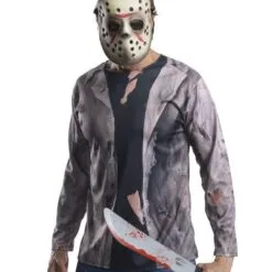 Jason Voorhees Deluxe Costume For Adults - Friday The 13th