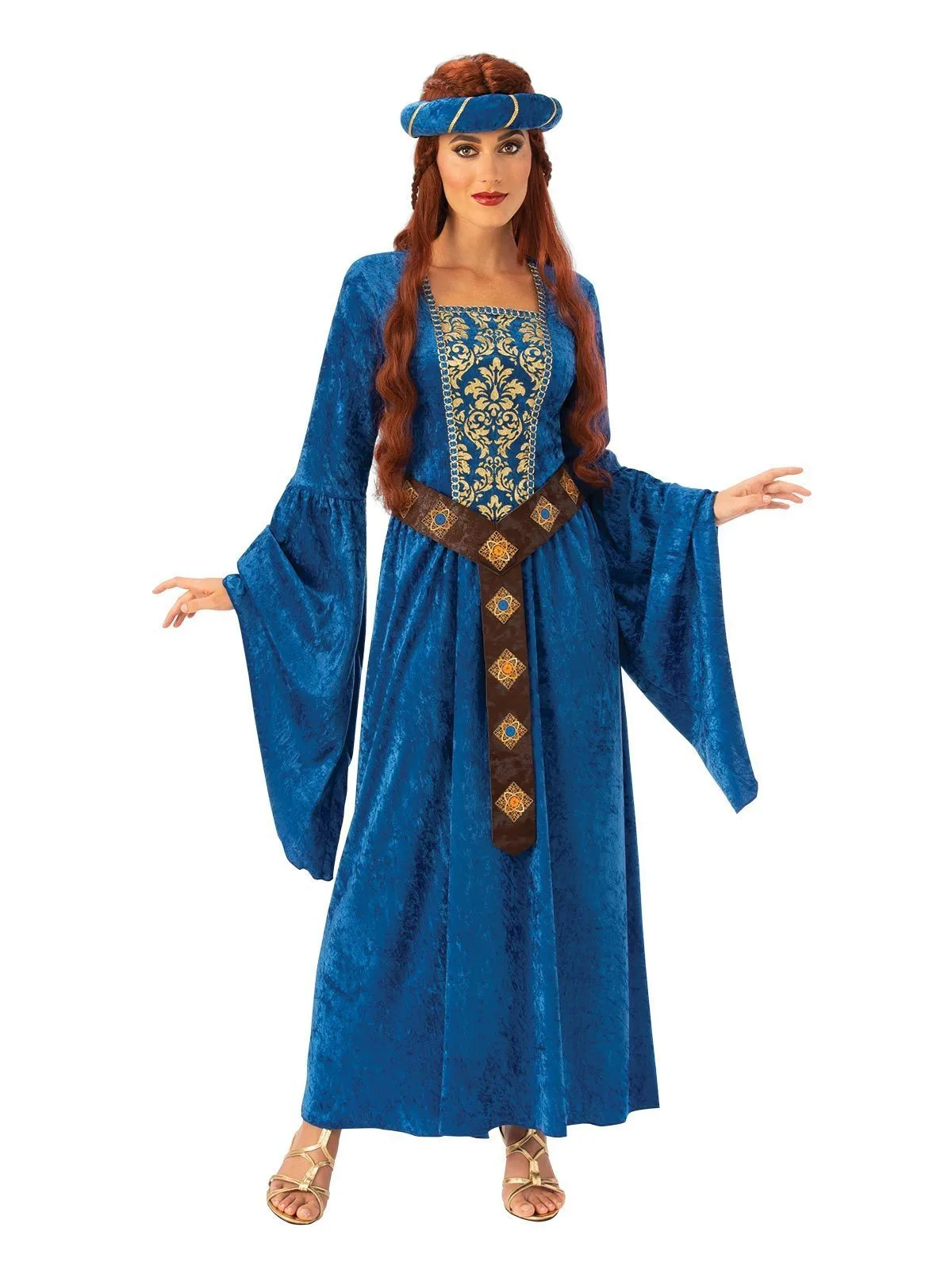 Juliet Medieval Maiden Costume For Adults