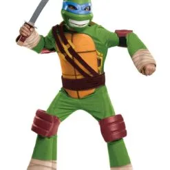 Leonardo Deluxe Costume For Kids - Nickelodeon Teenage Mutant Ninja Turtles