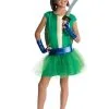 Leonardo Deluxe Tutu Costume For Kids - Nickelodeon Teenage Mutant Ninja Turtles