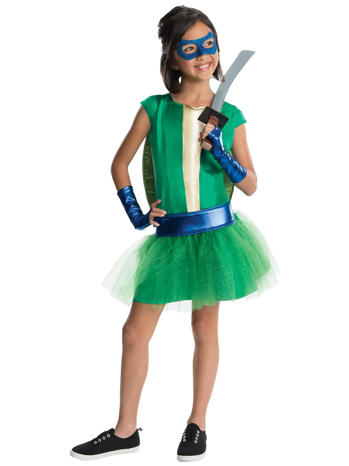 Leonardo Deluxe Tutu Costume For Kids - Nickelodeon Teenage Mutant Ninja Turtles