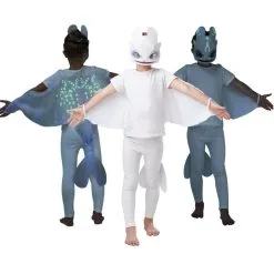 Light Fury Glow In The Dark Accessory Set For Kids - Universal How To Train Your Dragon