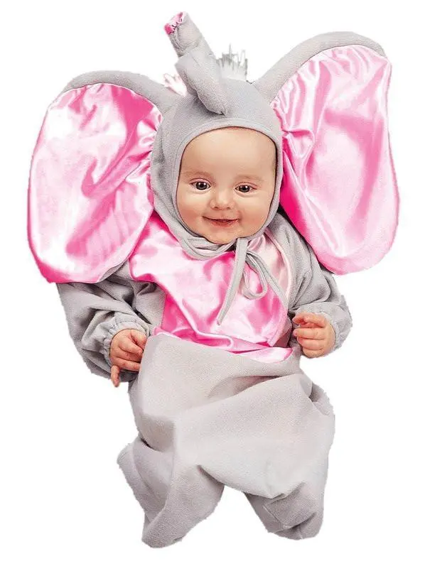 Little Elephant Bunting Costume For Babies