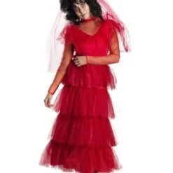 Lydia Deetz Wedding Dress Costume For Adults - Warner Bros Beetlejuice