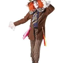Mad Hatter Deluxe Costume For Adults - Disney Alice In Wonderland