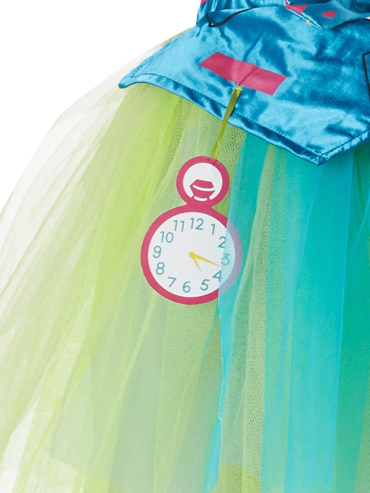 Mad Hatter Tutu Skirt & Headband Set For Teens - Disney Alice In Wonderland - Image 3