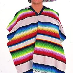 Mexican Poncho For Adults