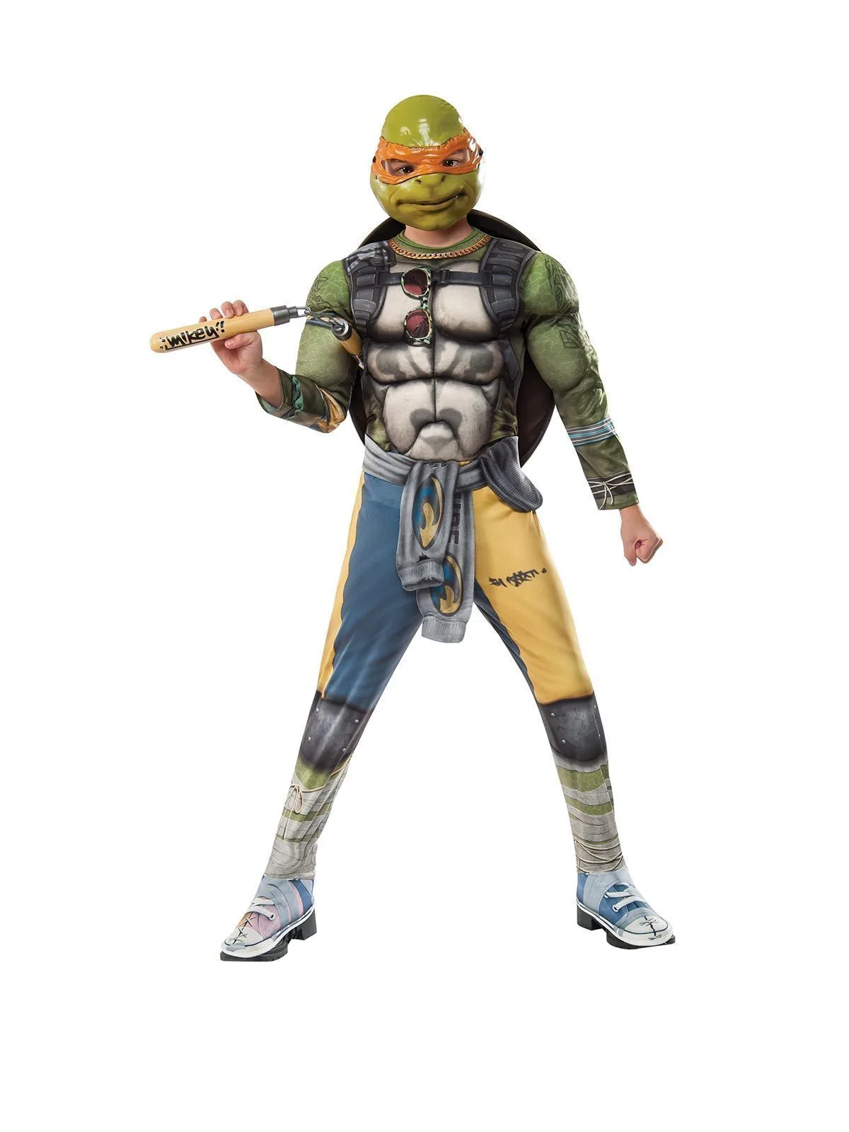 Michelangelo Deluxe Costume For Kids - Nickelodeon Teenage Mutant Ninja Turtles
