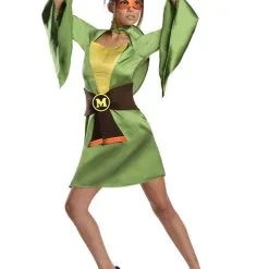 Michelangelo Kimono Costume For Adults - Nickelodeon Teenage Mutant Ninja Turtles