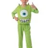Mike Wazowski Deluxe Costume For Kids - Disney Pixar Monsters Inc