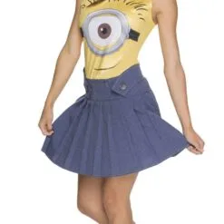 Minion Face Dress Costume For Adults - Universal Despicable Me